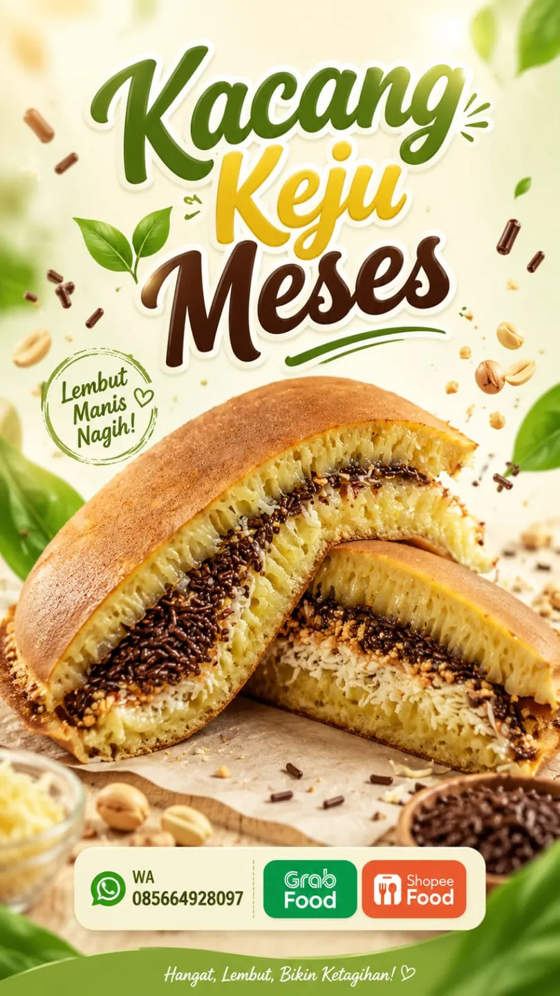 Martabak Kacang Keju Meses
